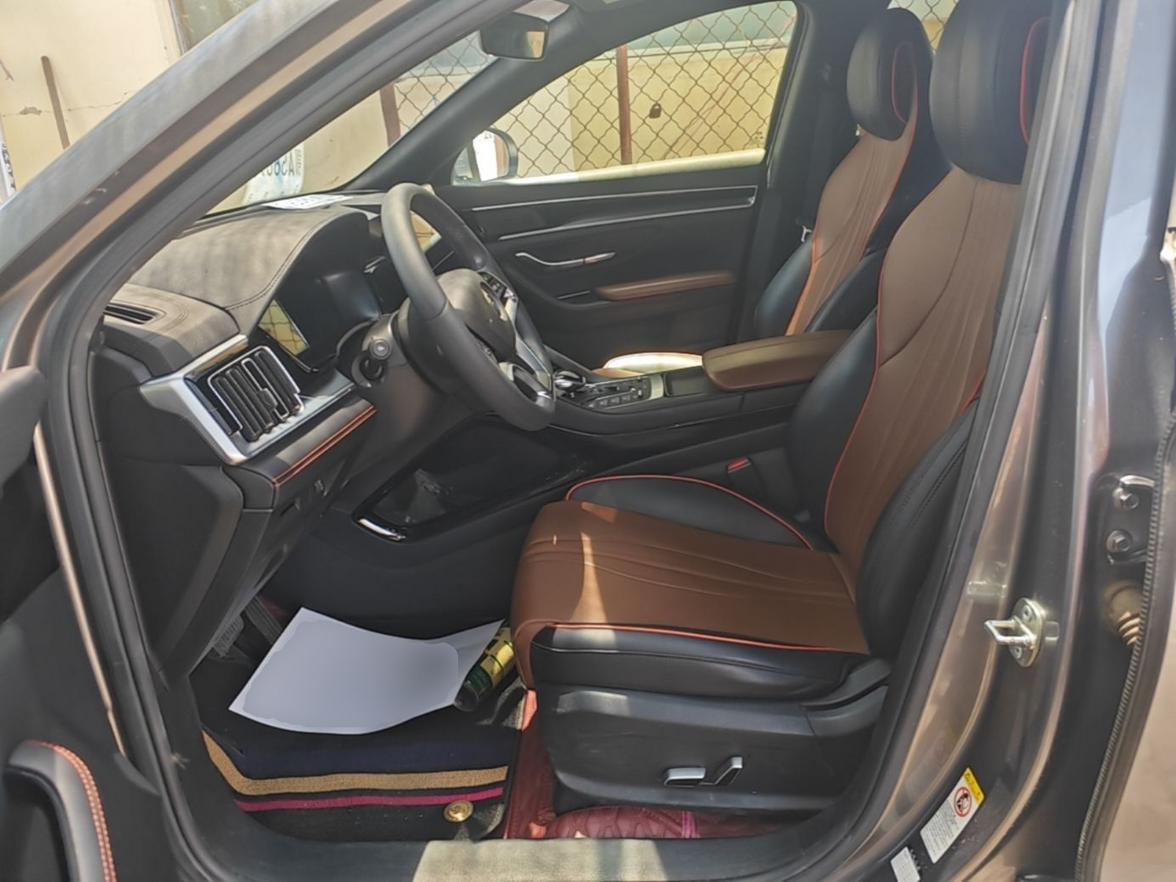 Avant de la voiture