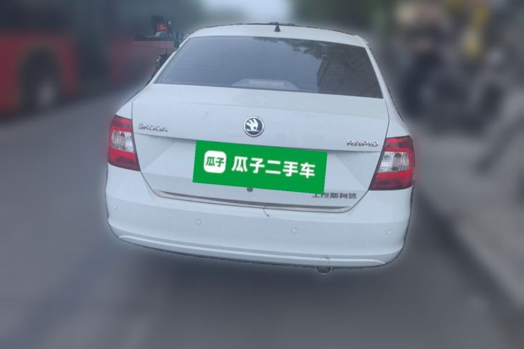 Used Skoda Rapid 2016 1.4L Manual Front-Wheel Drive Model Rear