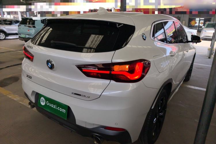 Used BMW X2 2021 Restyled sDrive25i M Sport Package Rear Right 45 Deg