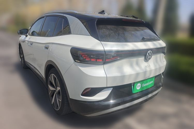 Used Volkswagen ID.4 CROZZ 2021 Long-Range PRO Two-Wheel Drive Version Rear Left 45 Deg