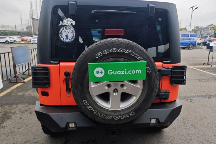 Used Jeep Wrangler 2014 2.8TD Sahara Four-Door Edition Rear