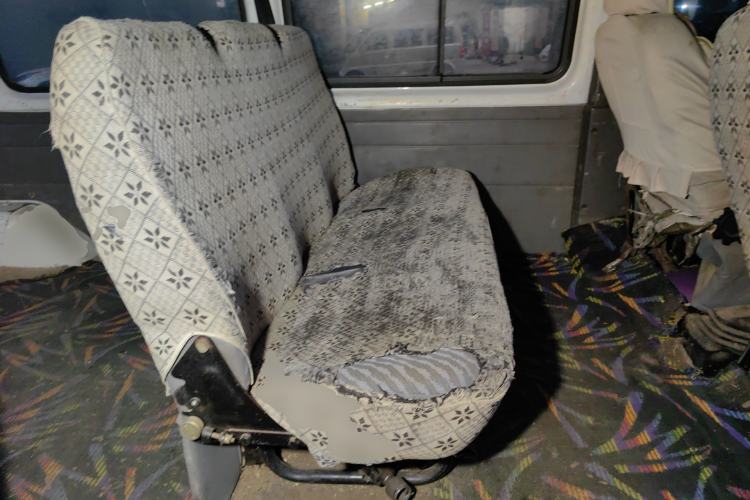 Used Ford Classic Transit 2013 2.8T Revised Diesel Standard Version with Long Wheelbase and High Roof – JX493ZLQ4 Left Rear Seat