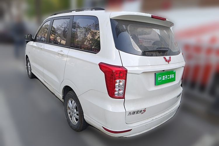 Used Wuling Hongguang 2019 1.5L S Comfort Edition China VI LAR Rear Left 45 Deg