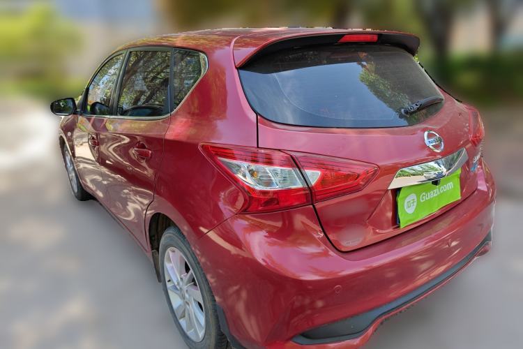 Used Nissan Tiida 2019 1.6L CVT Cool Edition China VI Standard Rear Left 45 Deg