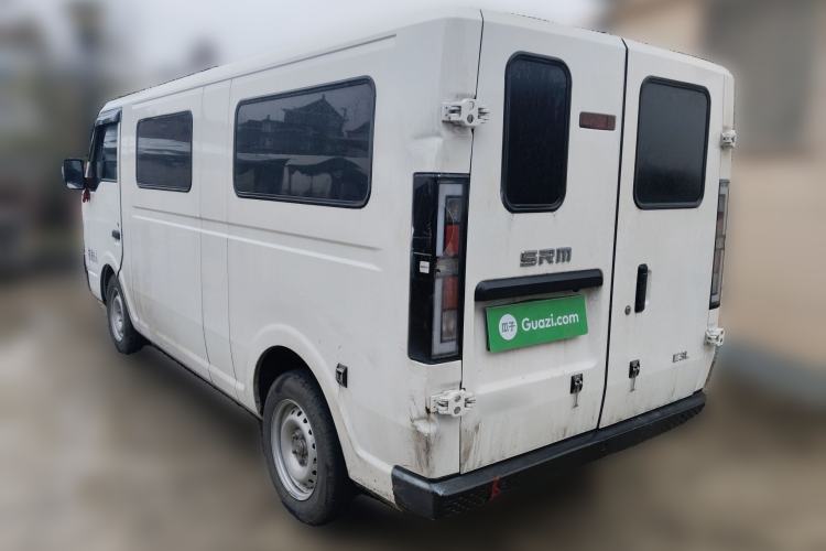 Used SRM New Energy E3L 2025 Ningde 53.58kWh 365KM Practical Bus Rear Left 45 Deg