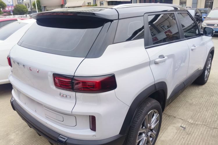 Used Geely Auto icon 2026 Model Chocolate 1.5TD Pure & Refined Edition Rear Right 45 Deg