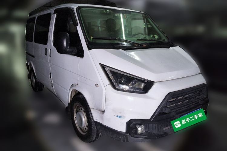 Used JMC Transit 2019 2.8T Commercial Version Short Wheelbase Low Roof 6-Seater China VI Emission Standard JX493