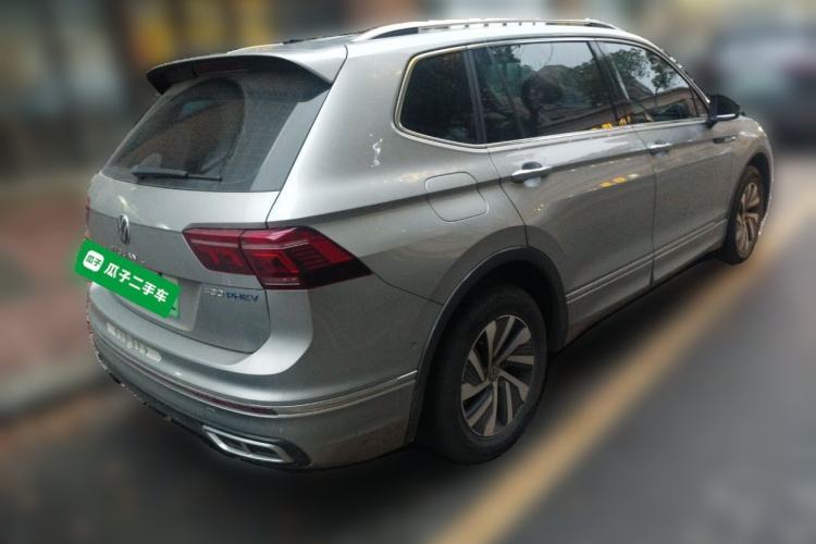 Used Volkswagen Tiguan L New Energy 2022 430 PHEV Plug-in Hybrid Prestige Edition Rear Right 45 Deg