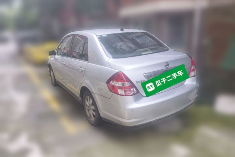 Used Nissan Tiida Sedan 2008 1.6L Manual Fashion Edition Rear Left 45 Deg