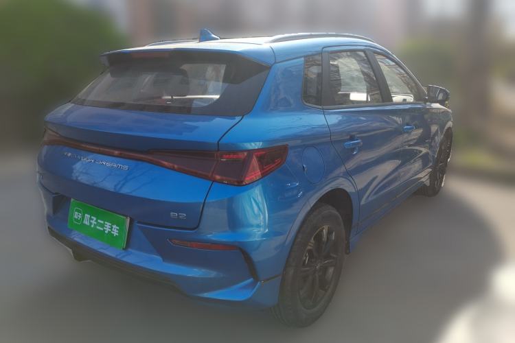 Used BYD e2 2019 Standard Range Model – Smart & Comfortable Version Rear Right 45 Deg