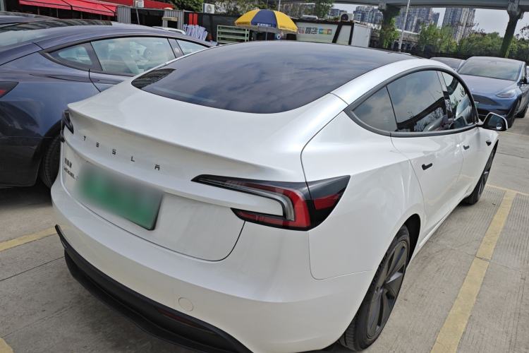 Used Tesla Model 3 2023 Rear-Wheel-Drive Version Rear Right 45 Deg