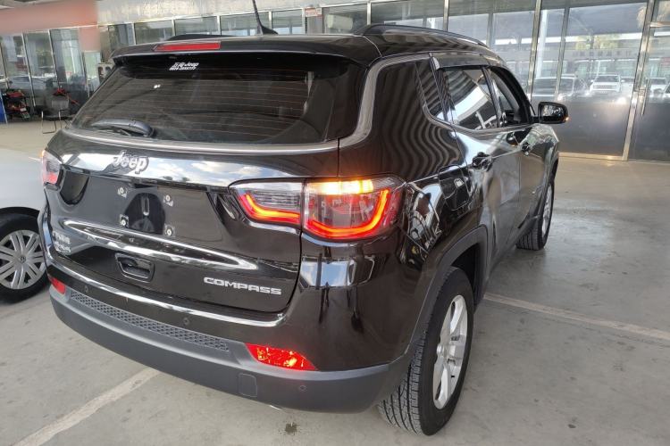 Used Jeep Compass 2020 220T Automatic Four-Wheel Drive Elite Edition Rear Right 45 Deg