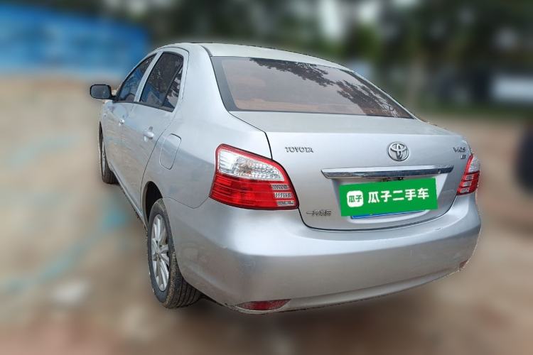 Used Toyota Vios 2010 1.3L GL-i MT Rear Left 45 Deg