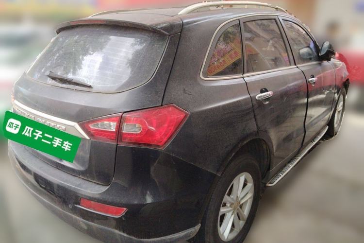 Used Zotye T600 2015 1.5T Manual Luxury Model Rear Right 45 Deg