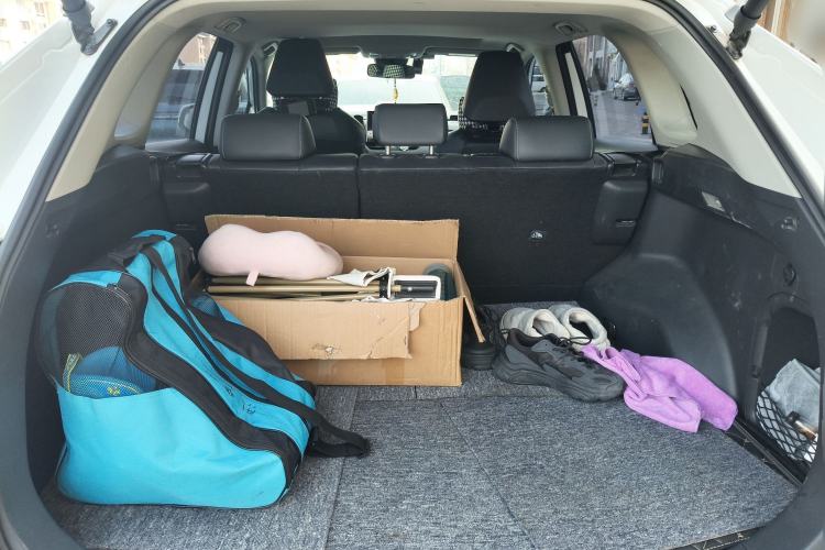 Used Toyota RAV4 2022 Dual-Engine 2.5L E-CVT Four-Wheel Drive Elite Plus Edition Trunk