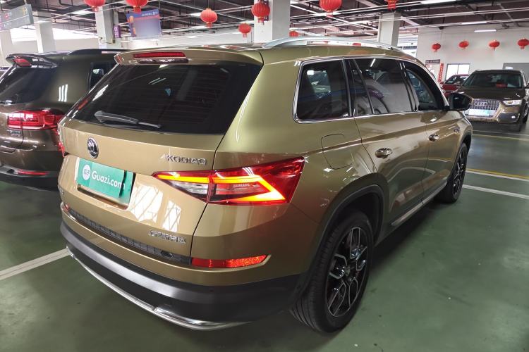 Used Skoda Kodiaq 2019 TSI330 5-Seat Two-Wheel Drive Luxury Enjoyment Edition China V Standard Rear Right 45 Deg