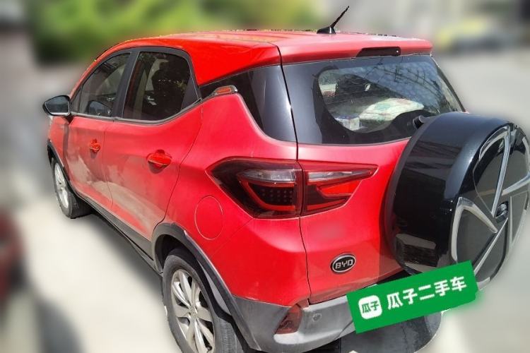 Used BYD Yuan 2017 1.5L Automatic Cool & Stylish Model Rear Left 45 Deg