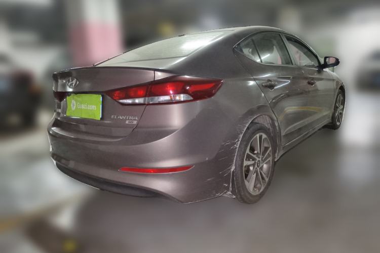 Used Hyundai Elantra (6th Generation / Lingdong) 2016 1.6L Automatic ZhiXuan – Elite Version Rear Right 45 Deg