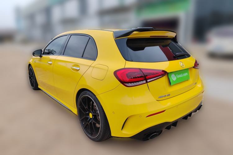 Used Mercedes-Benz A AMG 2020 AMG A 35 4MATIC Rear Left 45 Deg