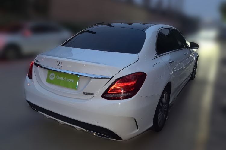 Used Mercedes-Benz C-Class 2018 C 200 L Sport Edition Rear Right 45 Deg