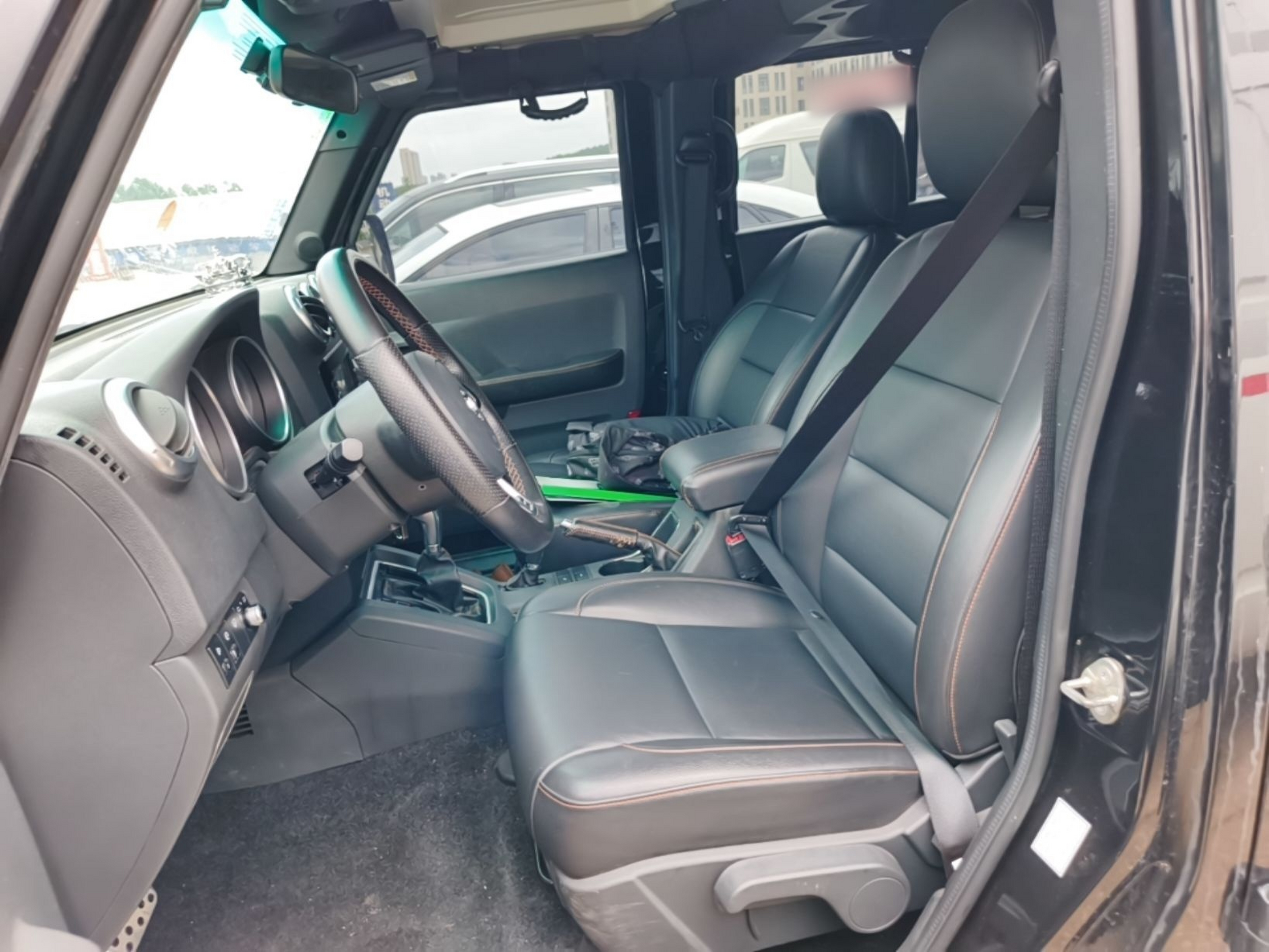 Avant de la voiture