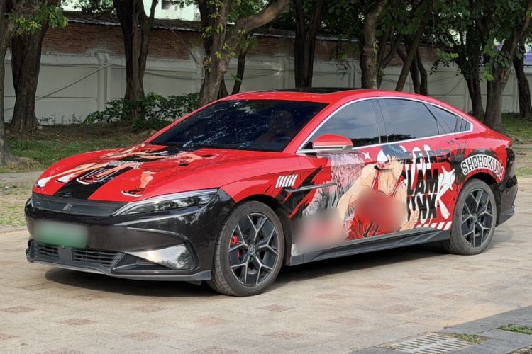 Used BYD Han 2022 EV Genesis Edition 715 km Front-Wheel-Drive Flagship Model Guazi used car, China used car export, Used car for sale, Used BYD cars, Cheapest cars for sale, Electric vehicle, New energy car