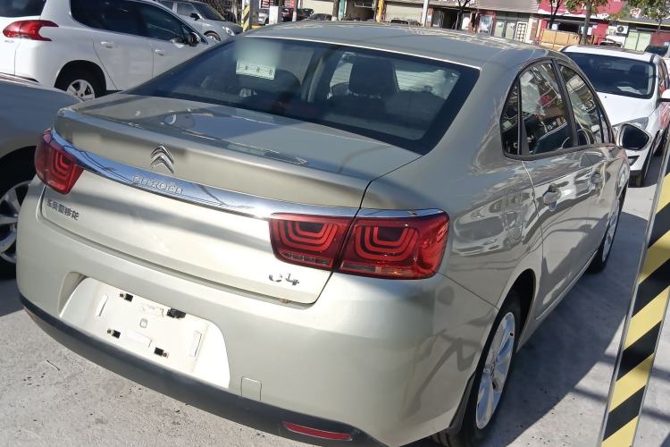 Used Citroen C4 Sega 2016 1.6L Automatic Comfort Model Rear Right 45 Deg