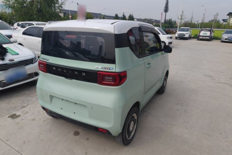 Used Wuling Hongguang MINIEV 2022 Macaron Fashion Edition Lithium-Nickel-Cobalt-Alpha-oxide Rear Right 45 Deg