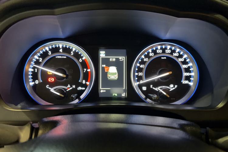 Used Toyota Highlander 2021 2.0T Four-Wheel Drive Luxury Edition 7 Seats Instrument Cluster