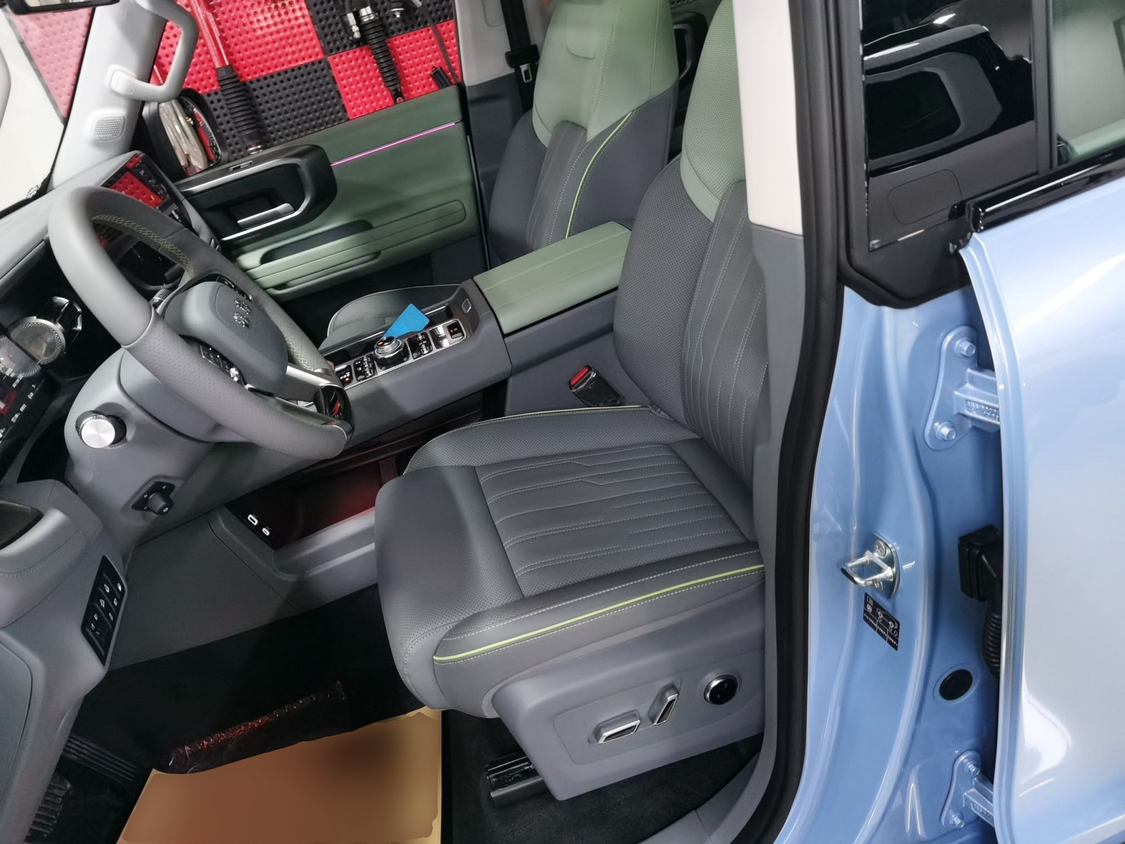 Avant de la voiture