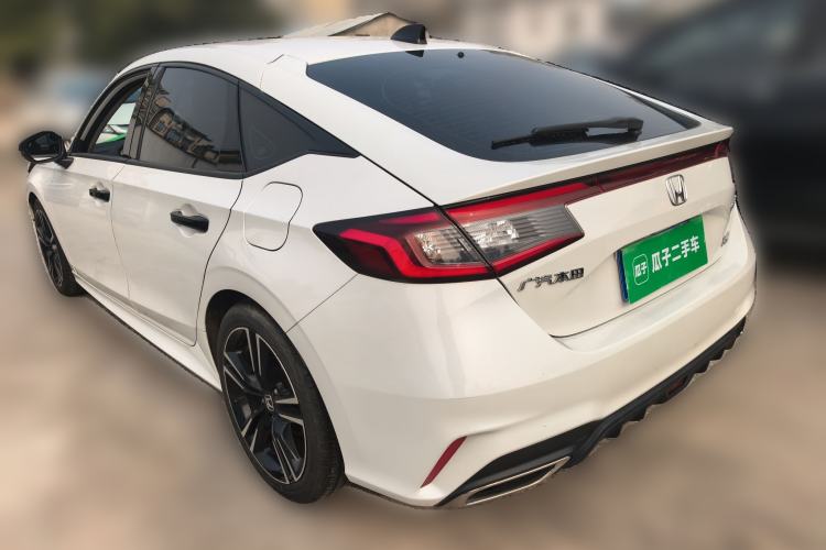 Used Honda Integra 2023 HATCHBACK 240TURBO CVT Phantom Night Luxury Edition Rear Left 45 Deg