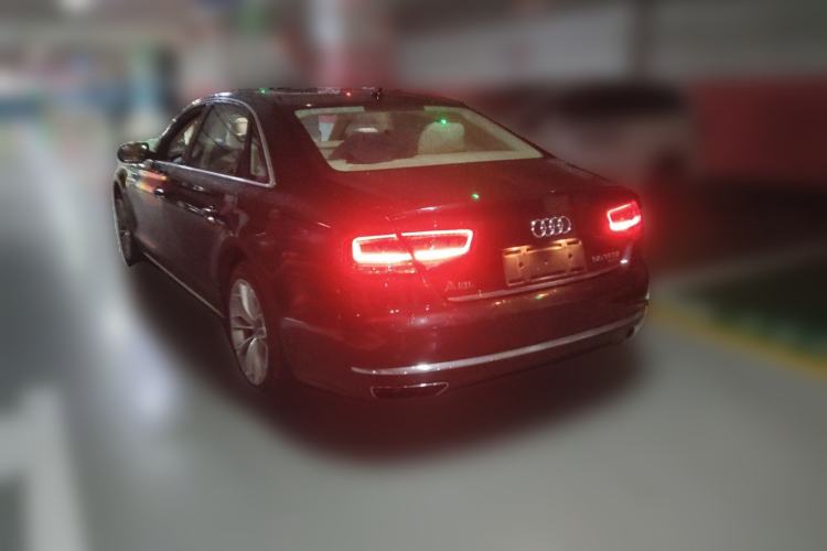 Used Audi A8 2013 A8L 55 TFSI quattro Luxury Model Rear Left 45 Deg