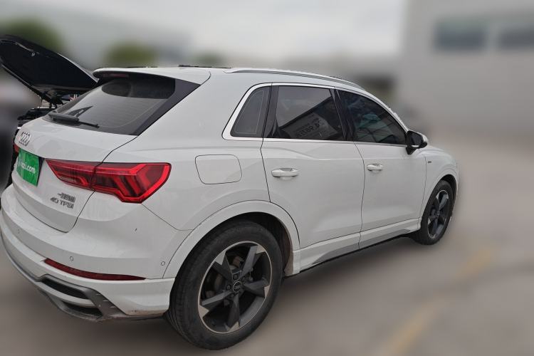 Used Audi Q3 2022 35 TFSI Fashion Dynamic Model Rear Right 45 Deg