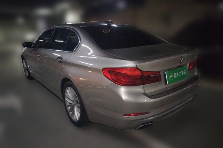 Used BMW 5 Series 2018 525Li Luxury Package Rear Left 45 Deg