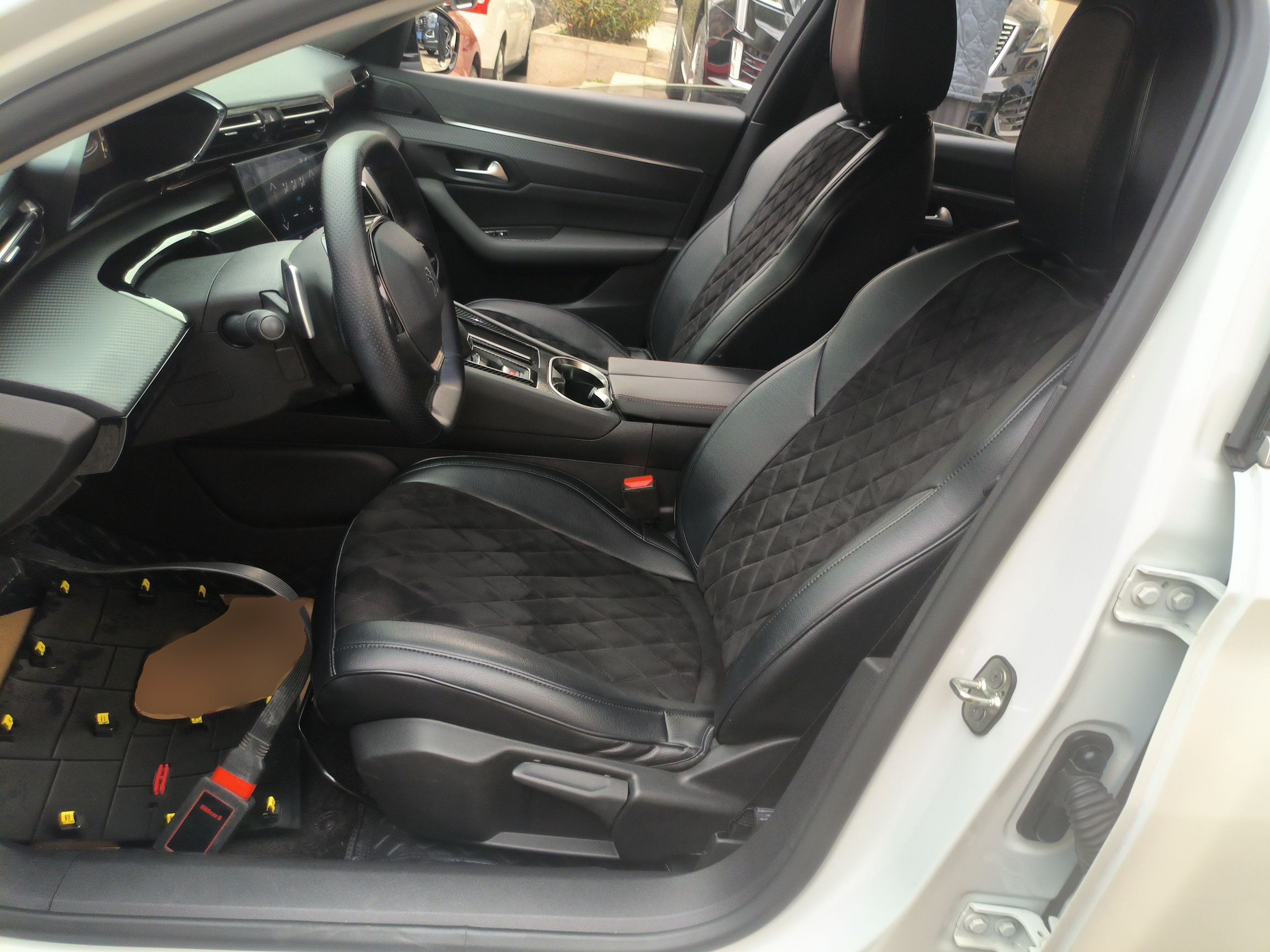 Avant de la voiture