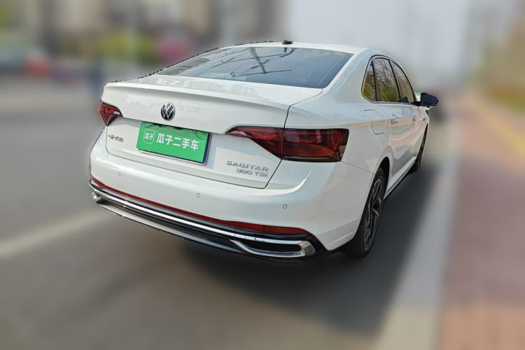 Used Volkswagen Sagitar 2025 300TSI DSG Excellence Edition Rear Right 45 Deg