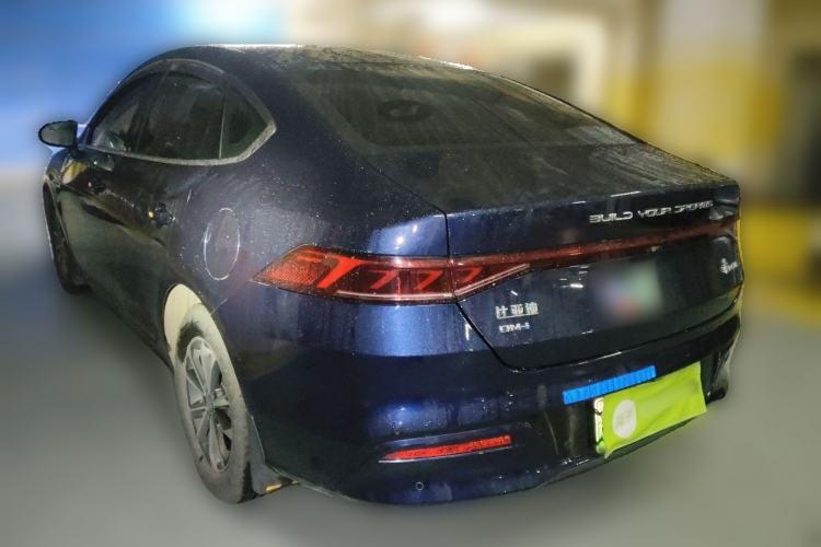 Used BYD Qin PLUS 2023 Champion Edition DM-i 55KM Leading Model Rear Left 45 Deg