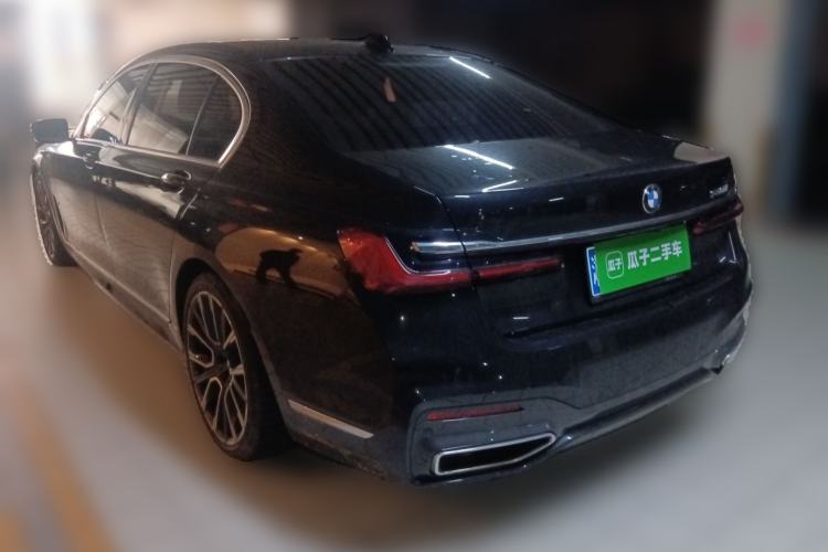 Used BMW 7 Series 2021 740Li Leading Model M Sport Package Rear Left 45 Deg