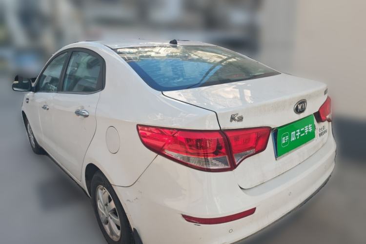 Used Kia K2 2015 Sedan 1.4L MT GLS Rear Left 45 Deg