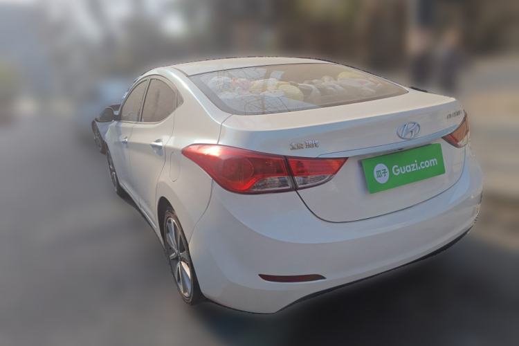 Used Hyundai Elantra (5th Generation / Langdong) 2015 1.6L Automatic Leading Model Rear Left 45 Deg