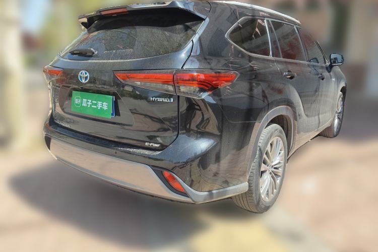 Used Toyota Highlander 2022 Dual-Engine 2.5L Four-Wheel Drive Prestige Version 7 Seats Exterior 5