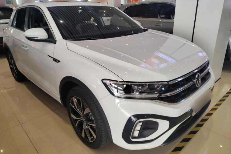 Used Volkswagen T-ROC 2024 300TSI DSG Two-Wheel-Drive Chen Guang Edition Front Right 45 Deg