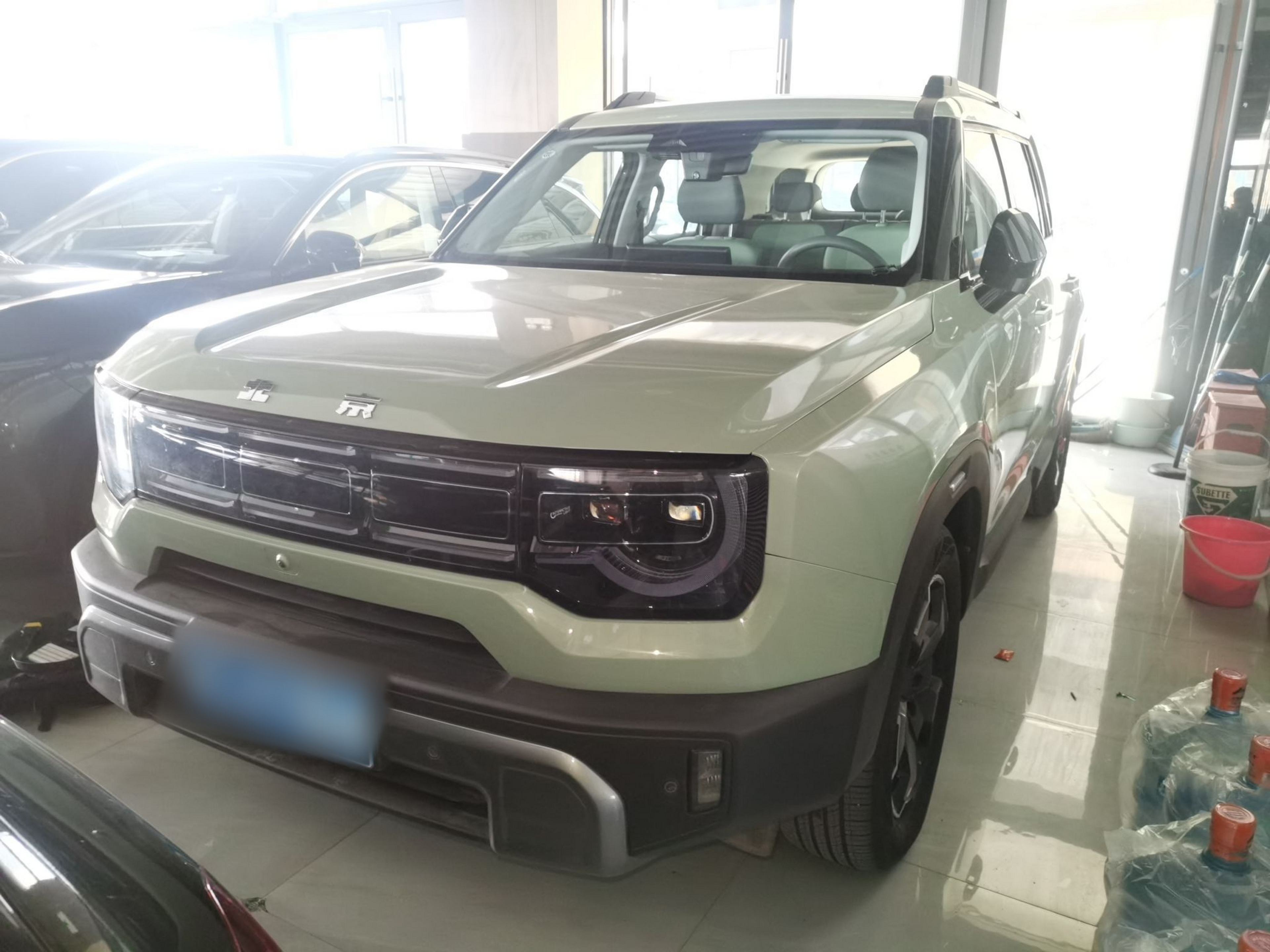 Under Front Bumper