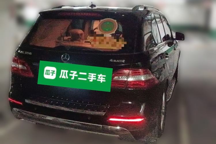 Used Mercedes-Benz M-Class 2012 ML 350 Sport Edition Rear Right 45 Deg