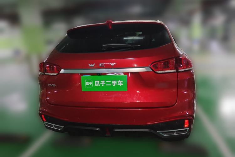 Used Wey VV5 2021 1.5T Two-Wheel Drive Color Pioneer Rear