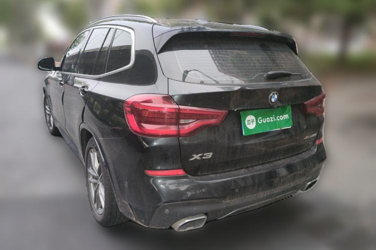 Used BMW X3 2021 xDrive28i Luxury Package Rear Left 45 Deg