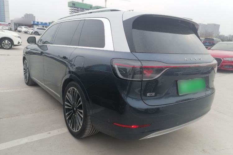 Used Hima AITO M9 2024 Range-Extended Ultra Version 42 kWh 6-Seater Model Rear Left 45 Deg