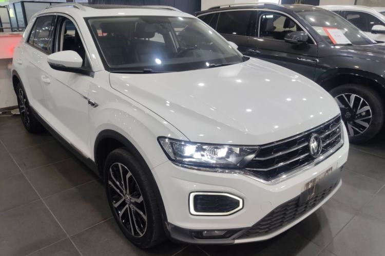 Used Volkswagen T-ROC 2020 280TSI DSG Two-Wheel Drive Comfort Version Front Right 45 Deg