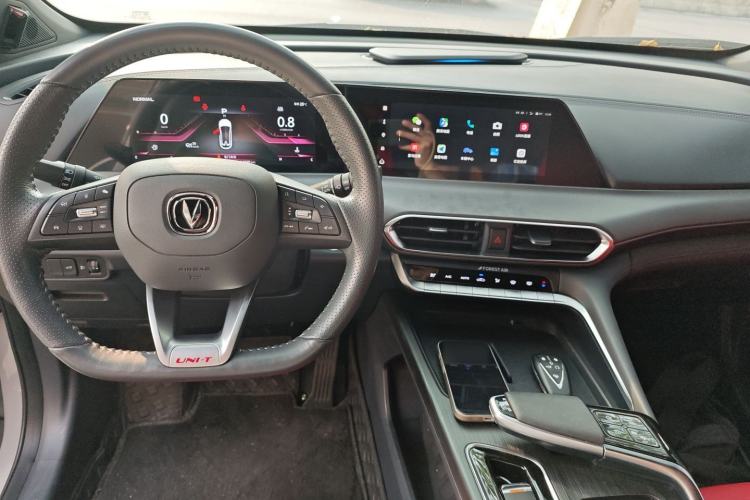 Used CHANGAN UNI-T 2020 1.5T Flagship Version Center Console