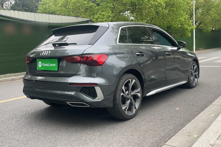 Used Audi A3 2021 Sportback 35 TFSI Enjoy Life Edition Rear Right 45 Deg